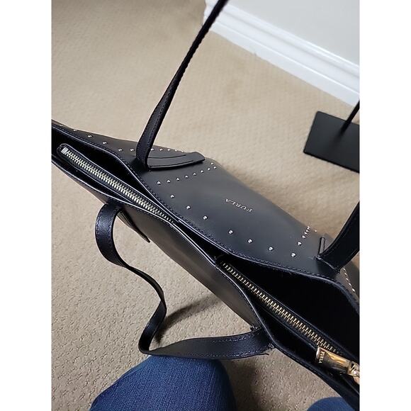 Furla Paradise Black Tote Bag With Bag Inside - Picture 8 of 14